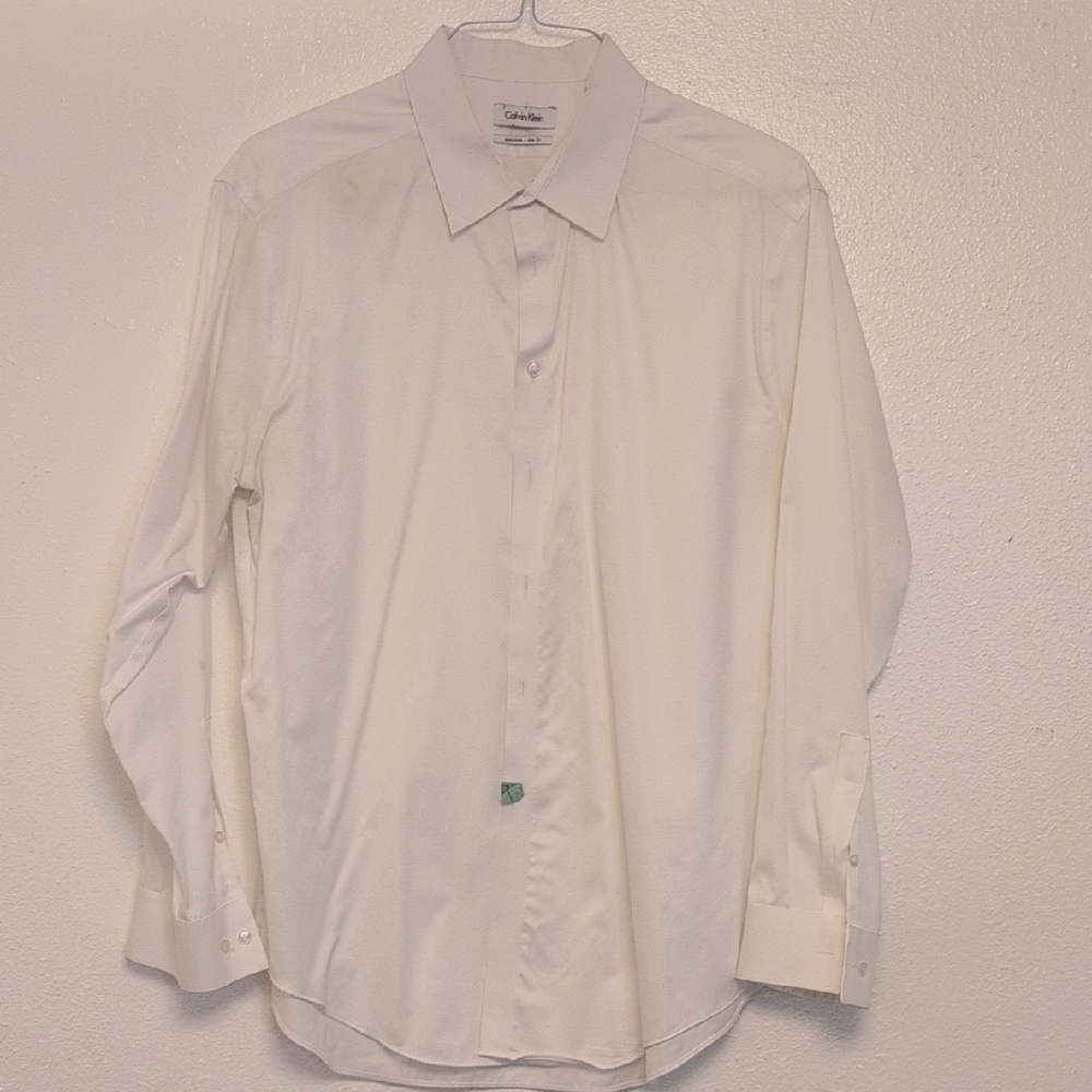 Calvin Klein Men's White Shirt